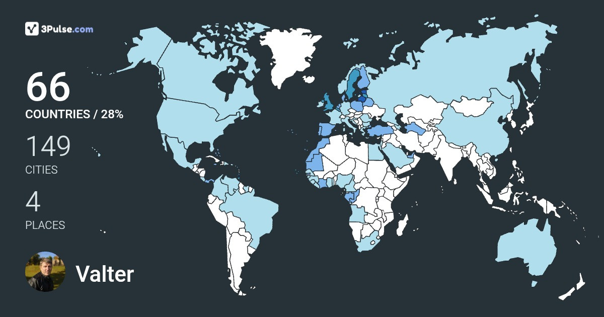 Изображение Карты путешествий Valter Soorsk