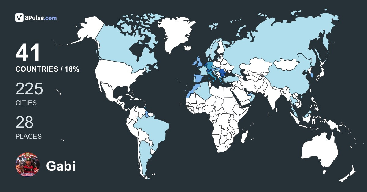 Изображение Карты путешествий Gabi Dinescu