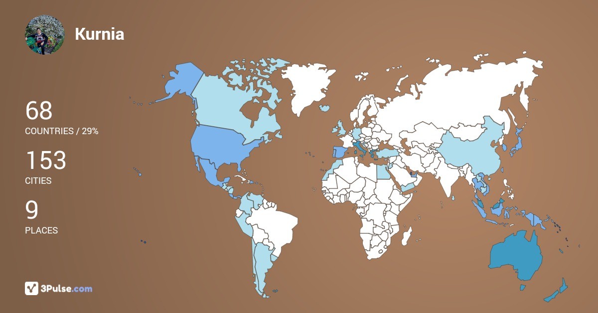 Изображение Карты путешествий Kurnia Capayandhi