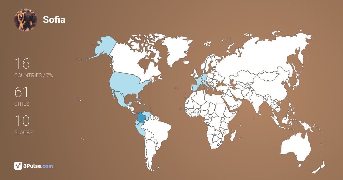 Изображение Карты путешествий Sofia Galindo