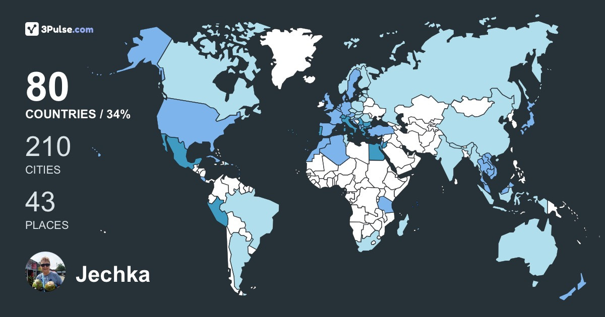 Изображение Карты путешествий Jechka Georgieva