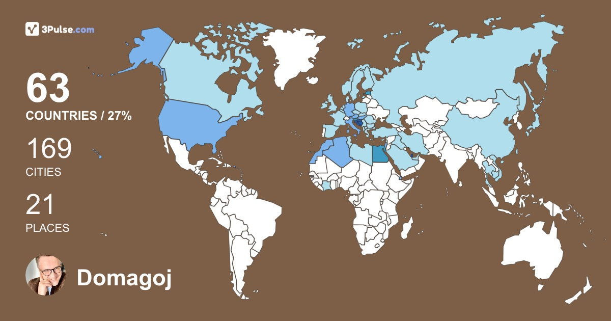Изображение Карты путешествий Domagoj Jurii