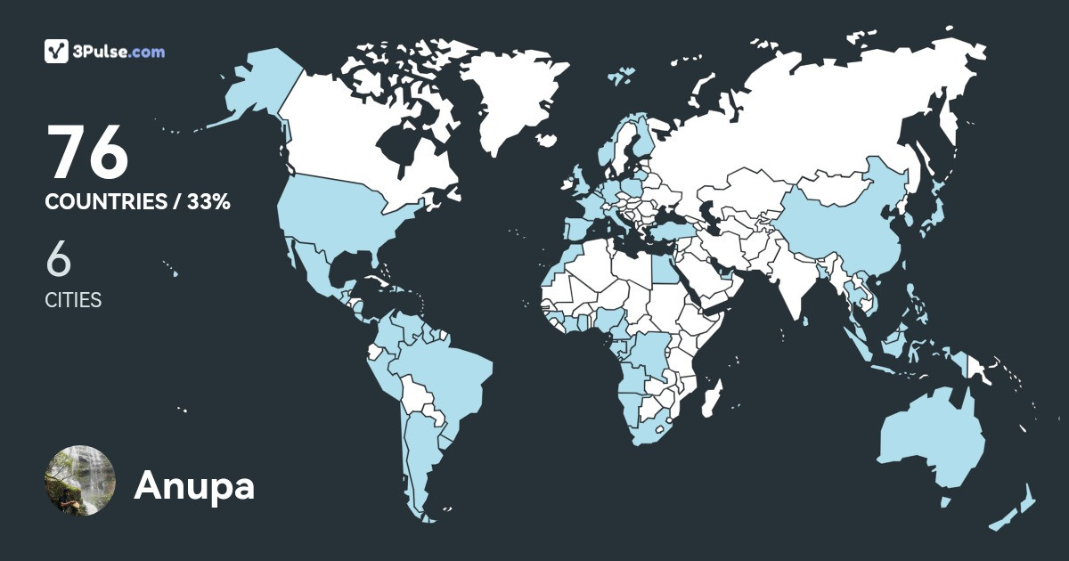 Изображение Карты путешествий Anupa Nuwan