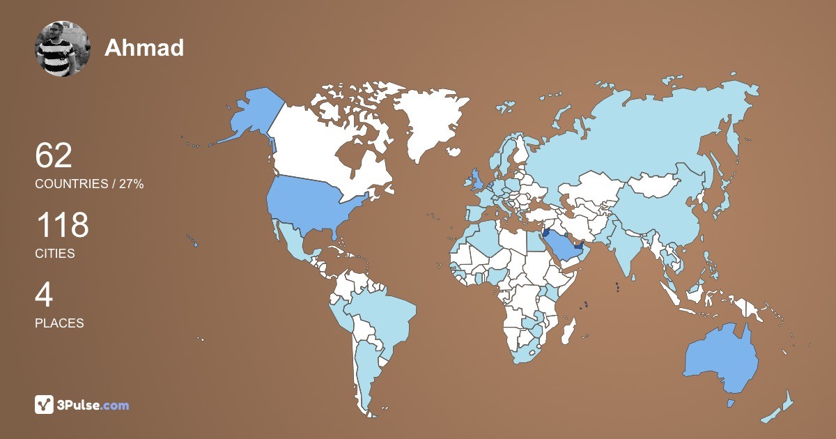 Изображение Карты путешествий Ahmad Okasha