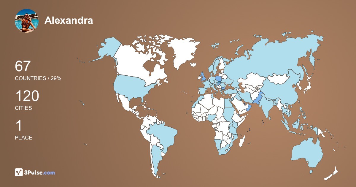 Изображение Карты путешествий Alexandra Markov