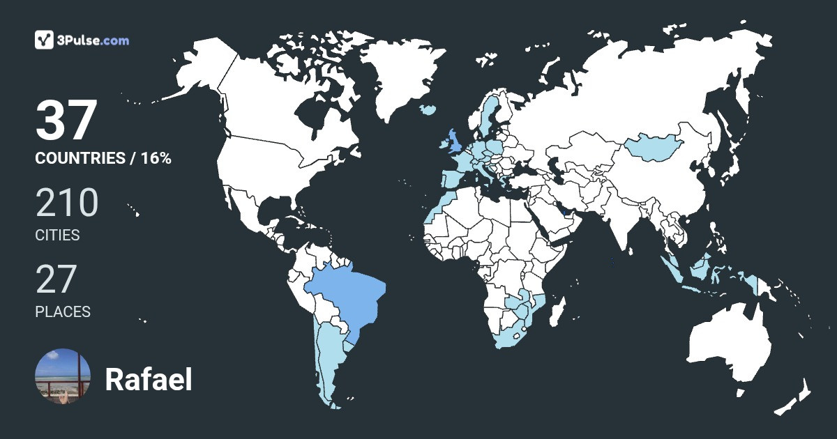 Изображение Карты путешествий Rafael Prcvl