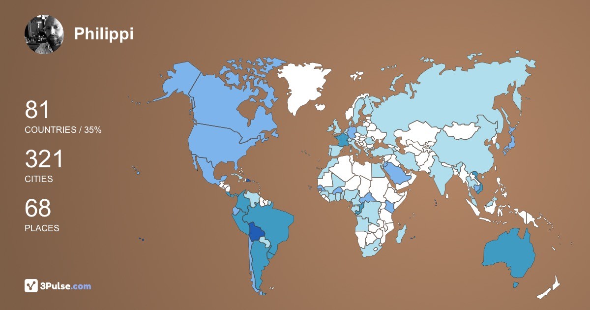 Изображение Карты путешествий Philippi Rinha