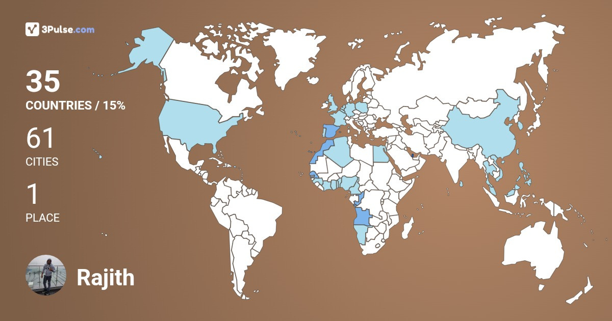 Изображение Карты путешествий Rajith Malinda