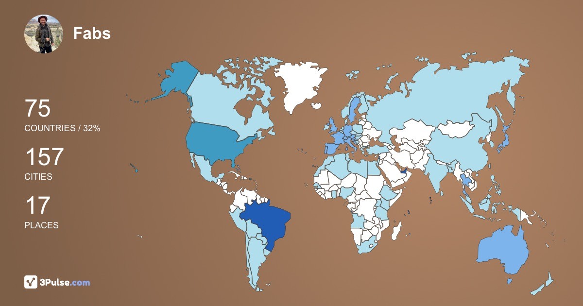 Изображение Карты путешествий Fabs Mac