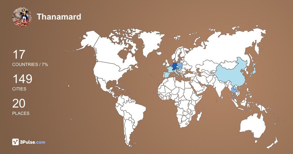 Изображение Карты путешествий Thanamard TK
