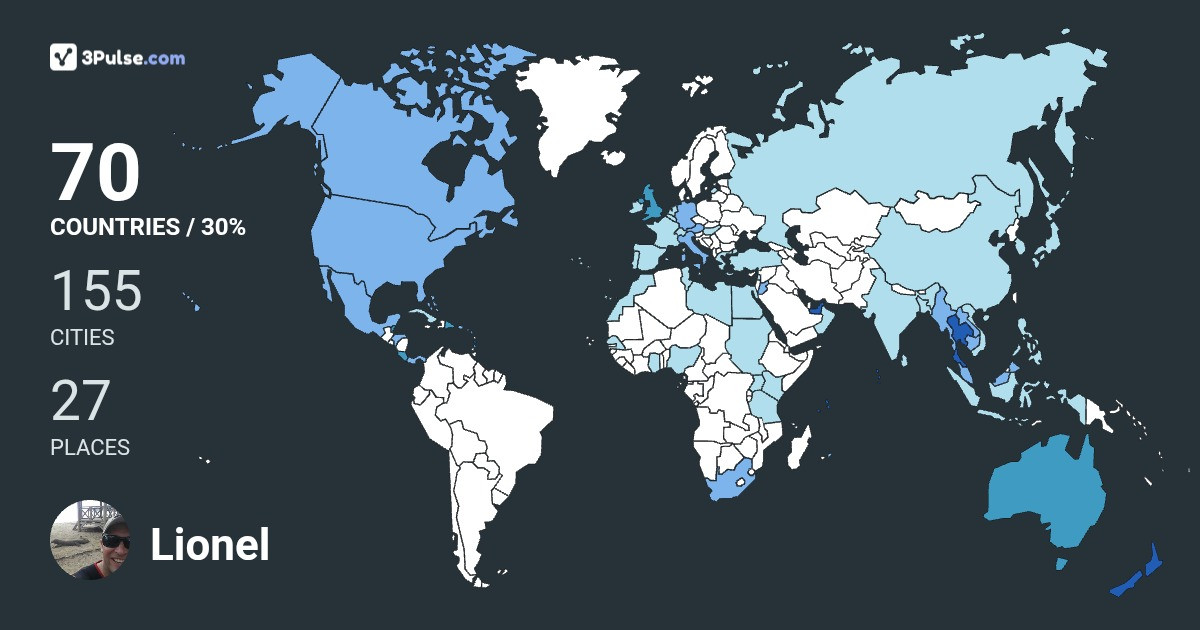 Изображение Карты путешествий Lionel Grannis