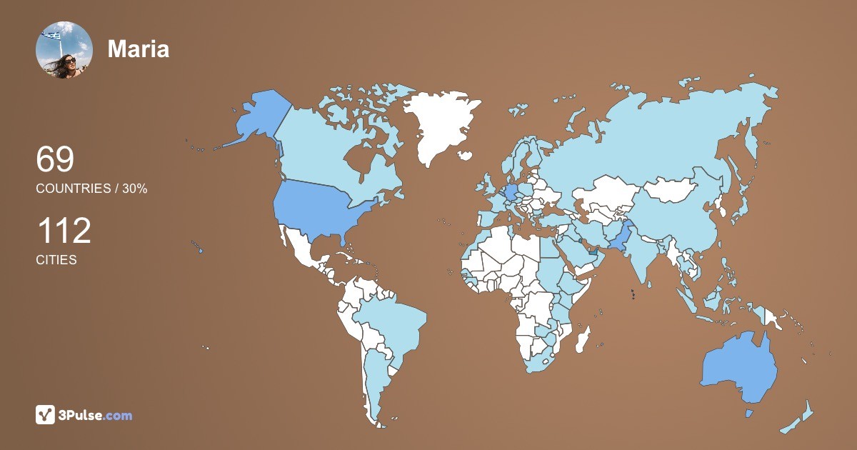 Изображение Карты путешествий Maria Zerva