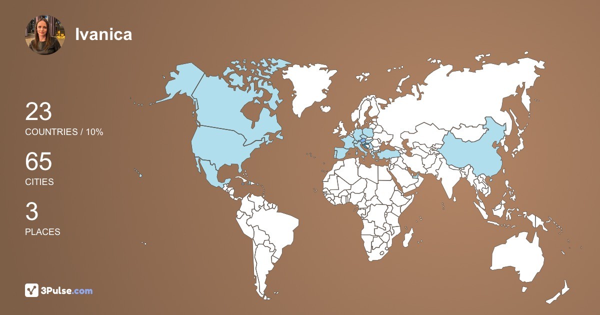 Изображение Карты путешествий Ivanica Jambrui