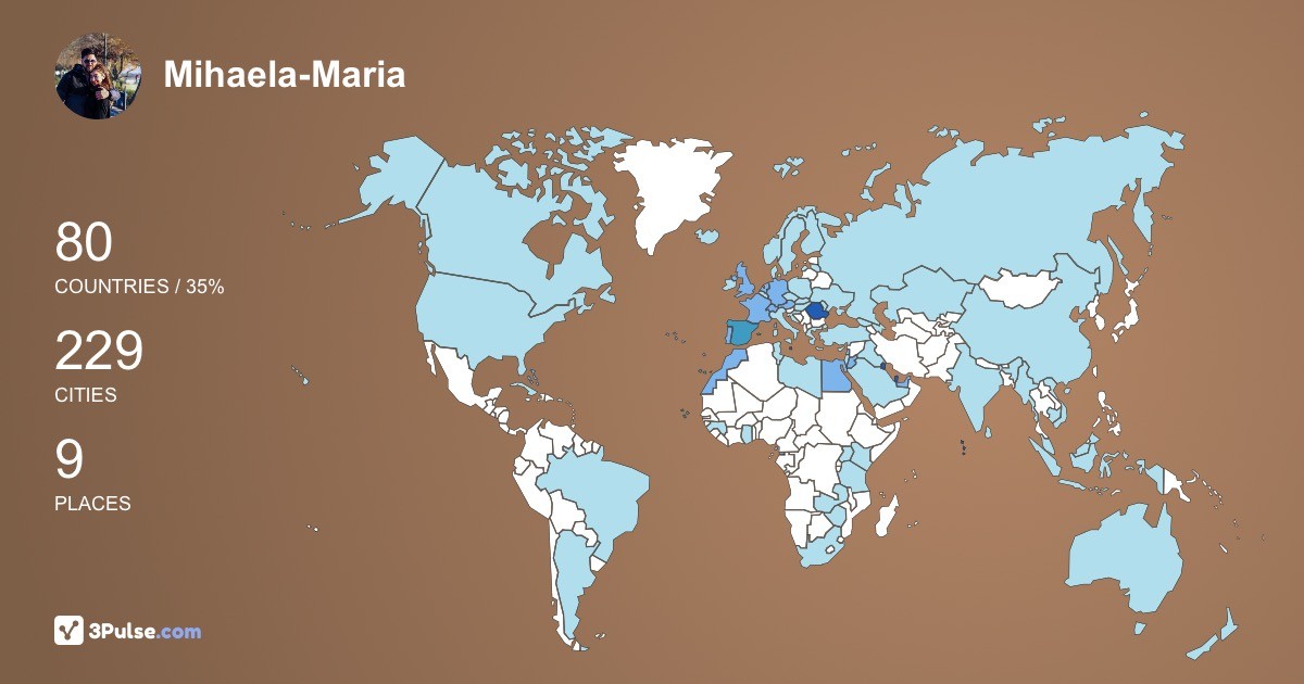 Изображение Карты путешествий Mihaela-Maria Borza