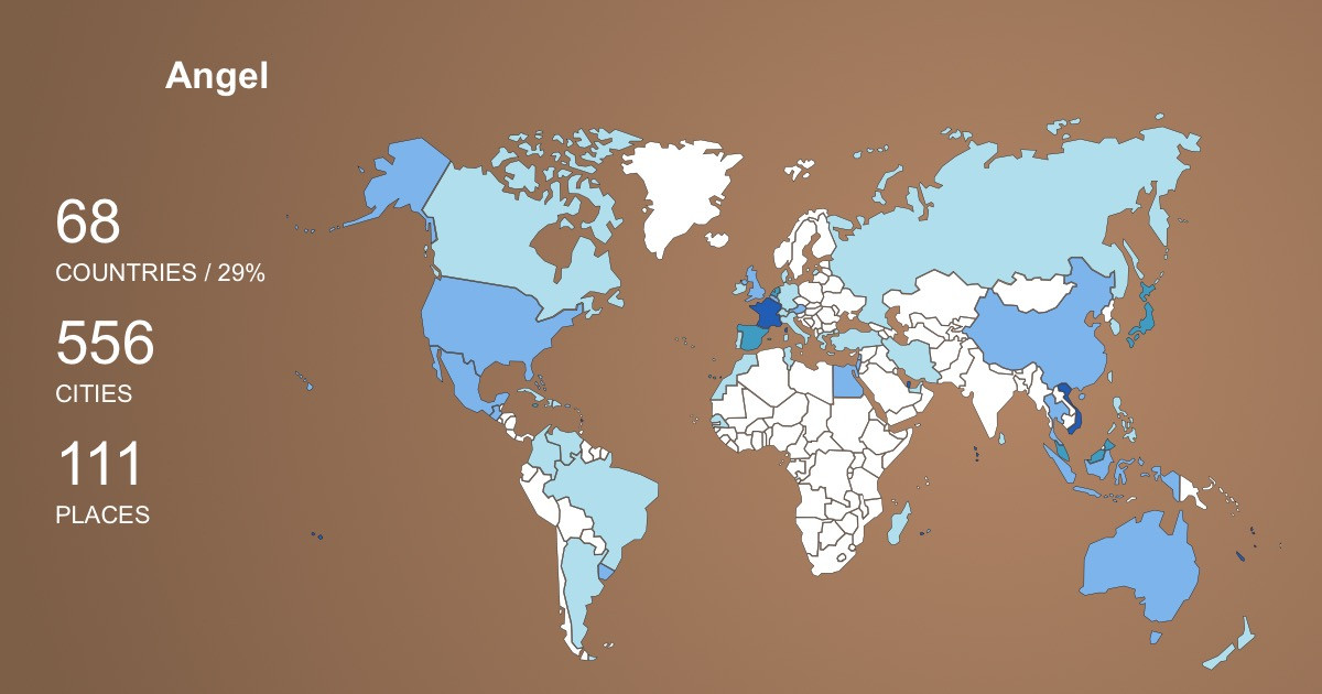 Изображение Карты путешествий Angel Carrera