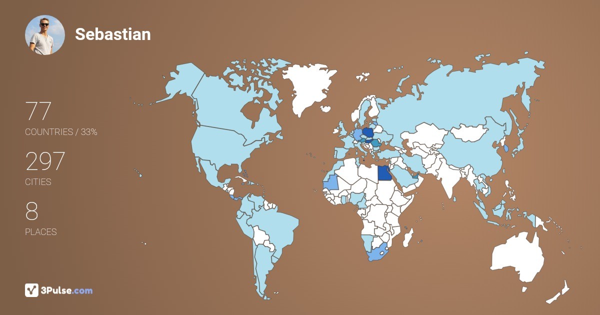 Изображение Карты путешествий Sebastian Dabrowski