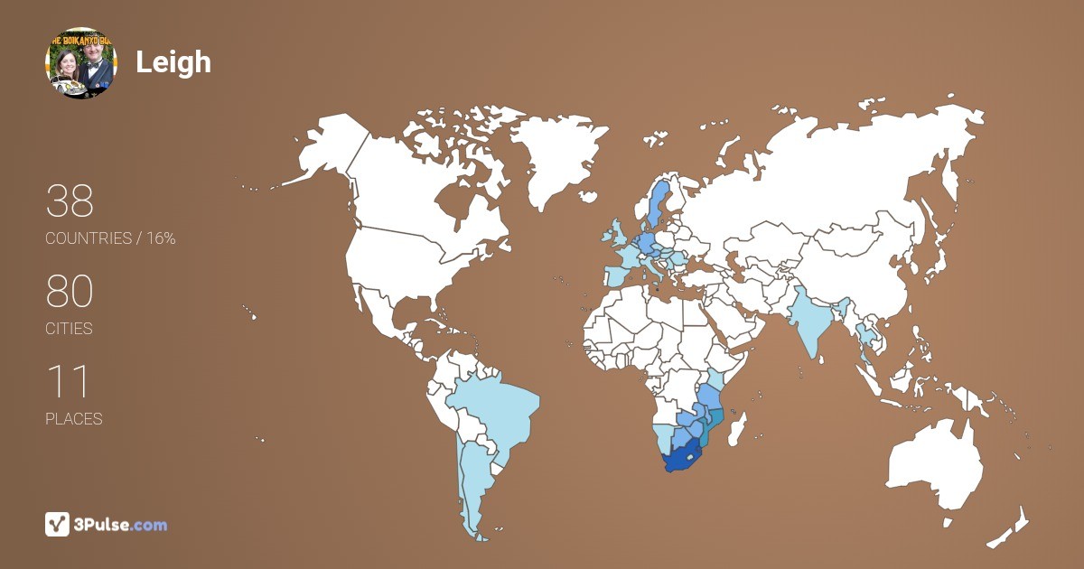 Изображение Карты путешествий Leigh Michael
