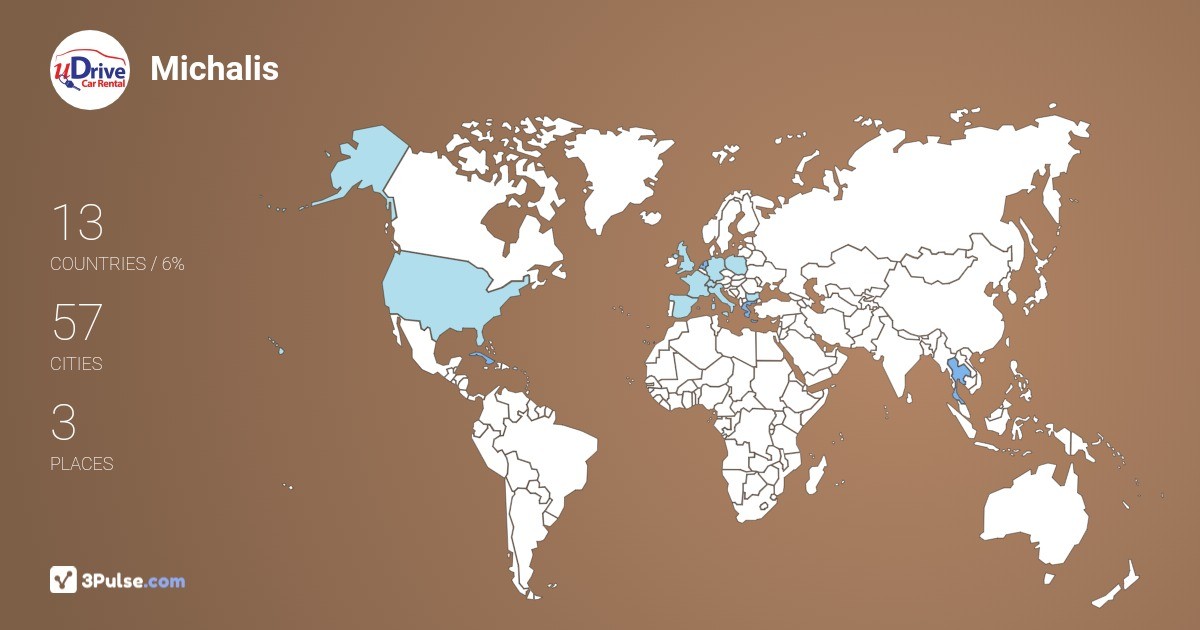 Изображение Карты путешествий Michalis Markoulakis