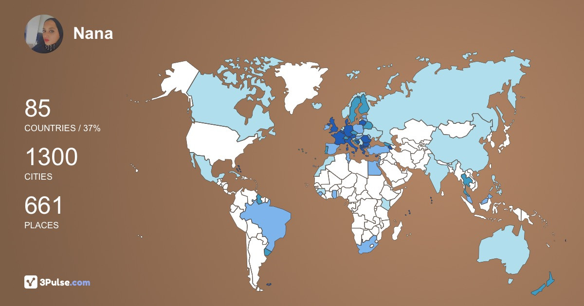 Изображение Карты путешествий Nana Gampoura
