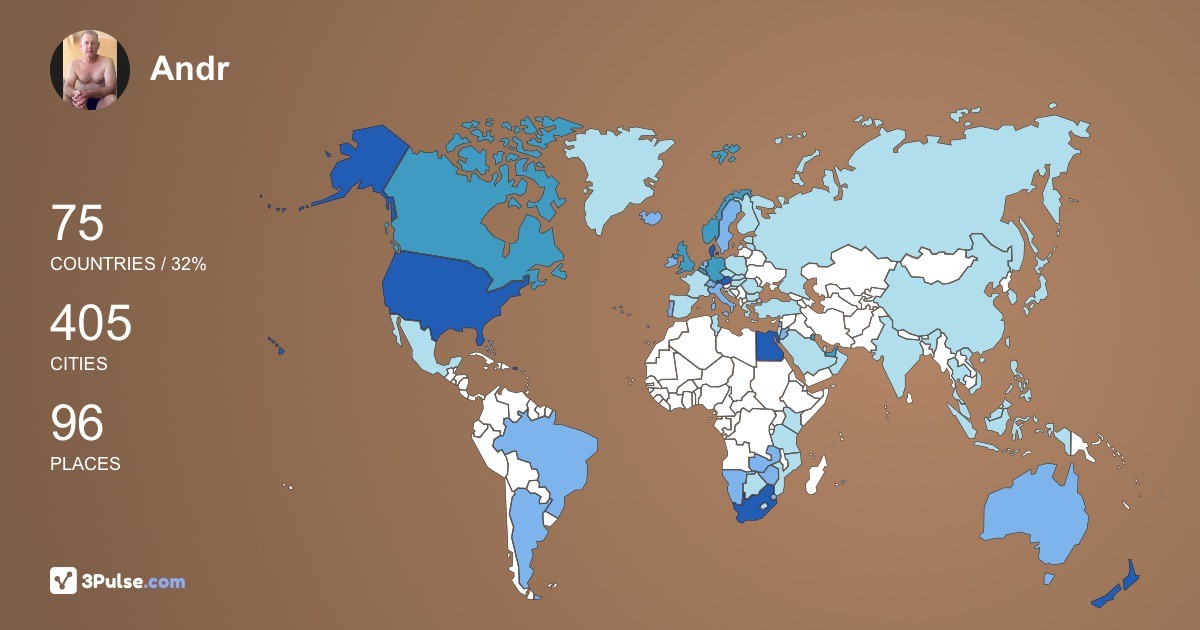 Изображение Карты путешествий Andr Joubert