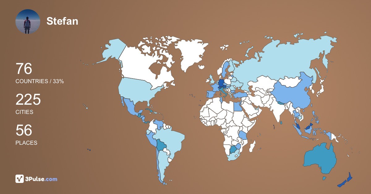 Изображение Карты путешествий Stefan Neuhttler