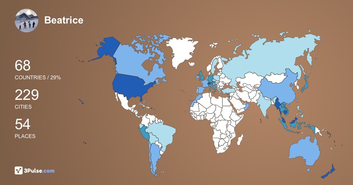 Изображение Карты путешествий Beatrice Herrmann