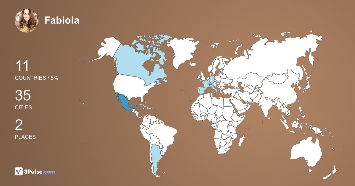 Изображение Карты путешествий Fabiola Snchez