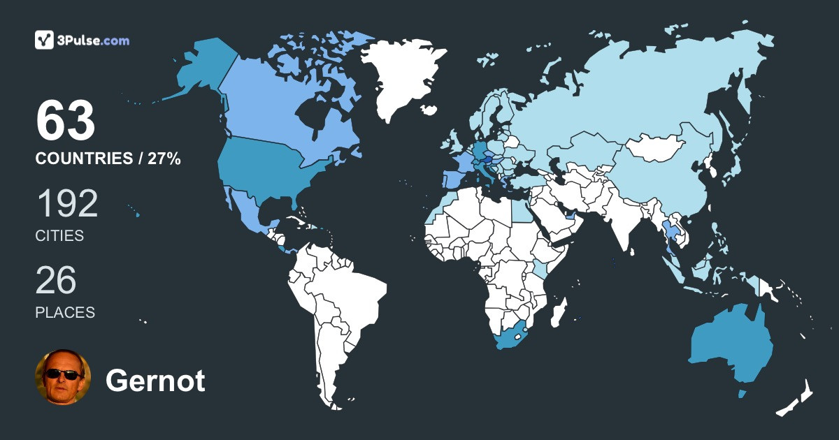 Изображение Карты путешествий Gernot Lffler