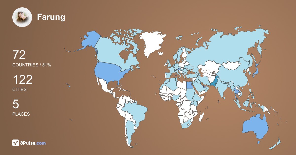 Изображение Карты путешествий Farung Titiporn