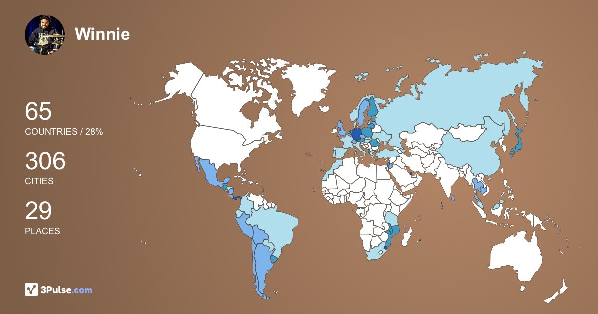 Изображение Карты путешествий Winnie Suku