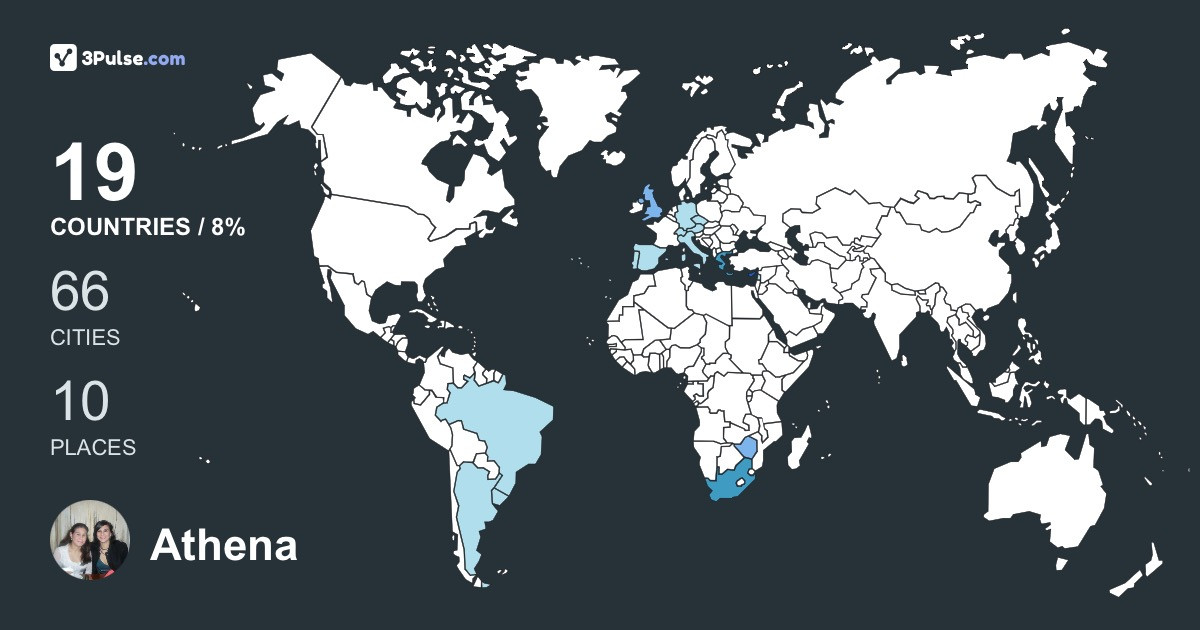 Изображение Карты путешествий Athena Fourtounas