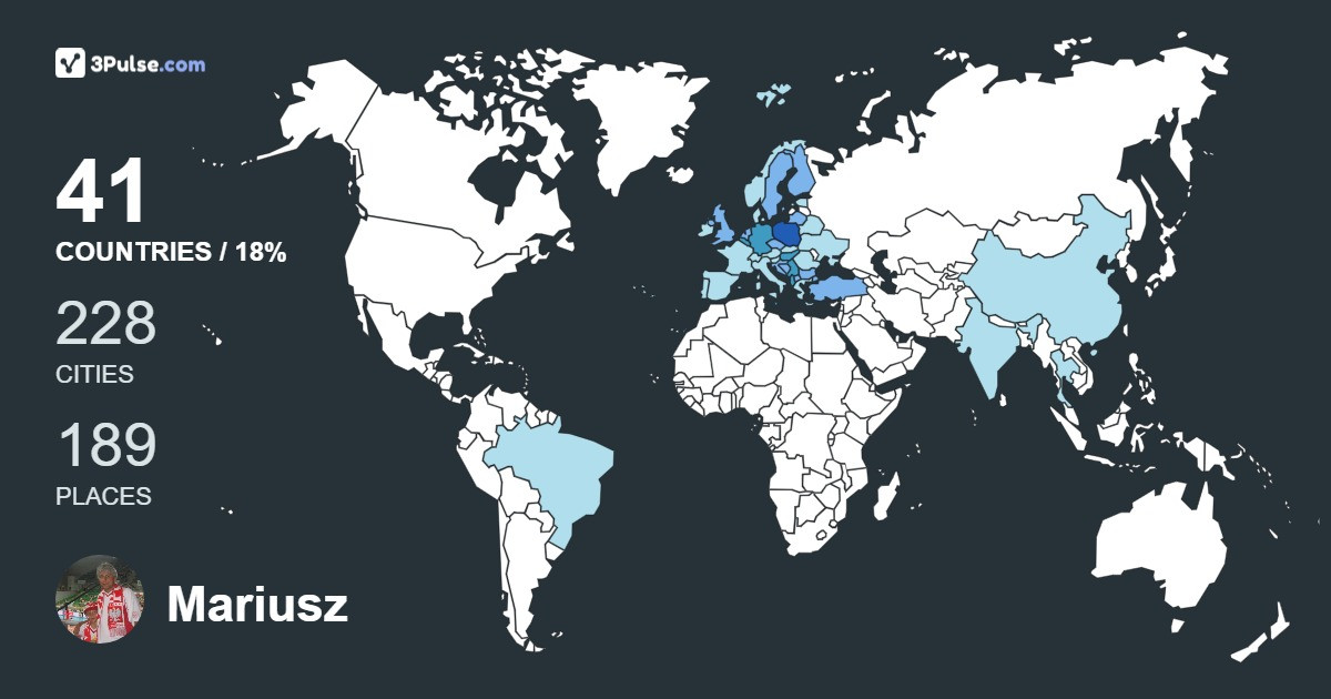 Изображение Карты путешествий Mariusz Januszkiewicz
