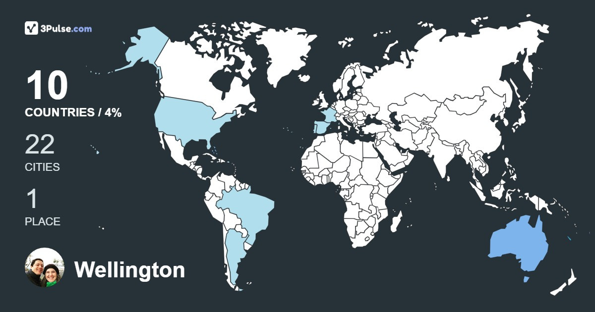 Изображение Карты путешествий Wellington Gomes