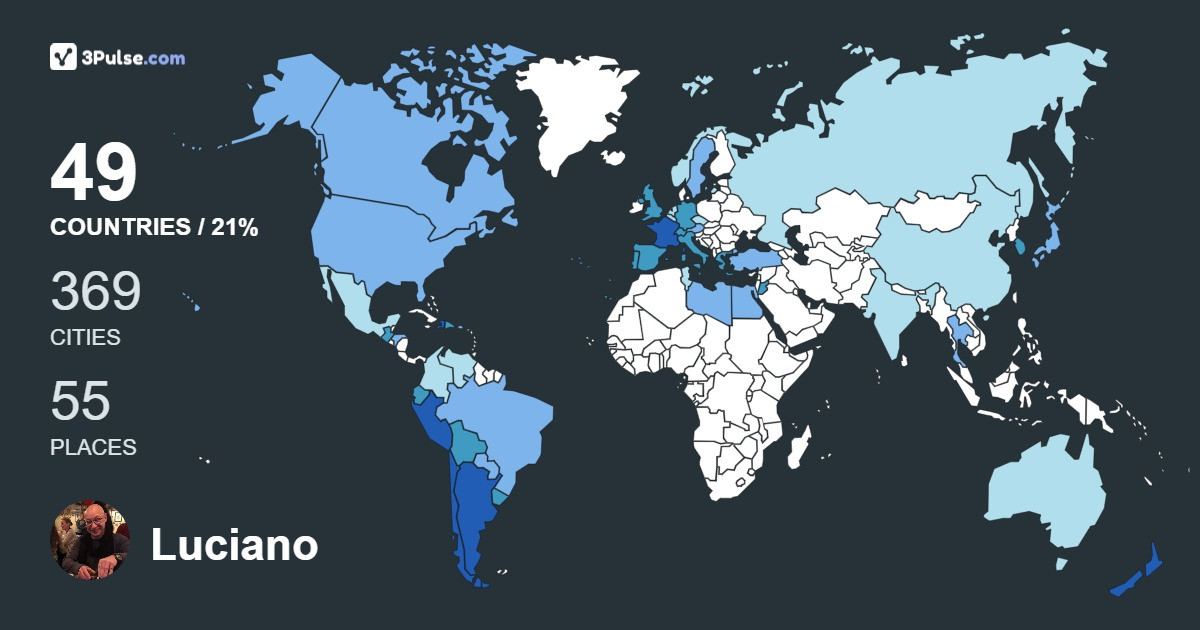 Изображение Карты путешествий Luciano Andrenacci