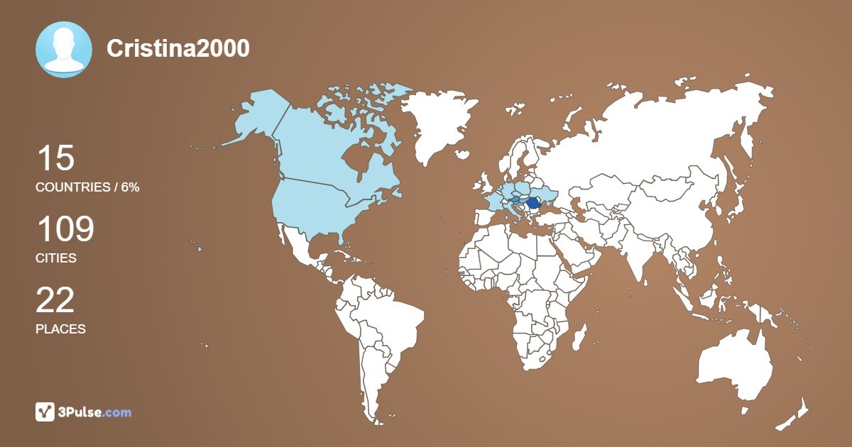 Изображение Карты путешествий Cristina2000