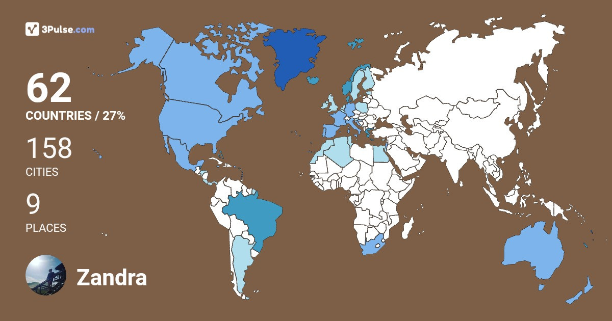 Изображение Карты путешествий Zandra Barbosa