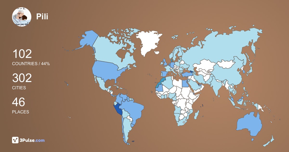 Изображение Карты путешествий Pili Campana