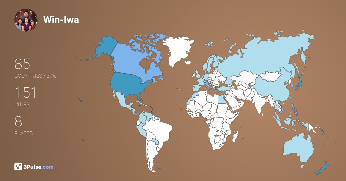 Изображение Карты путешествий Win-Iwa Camargo