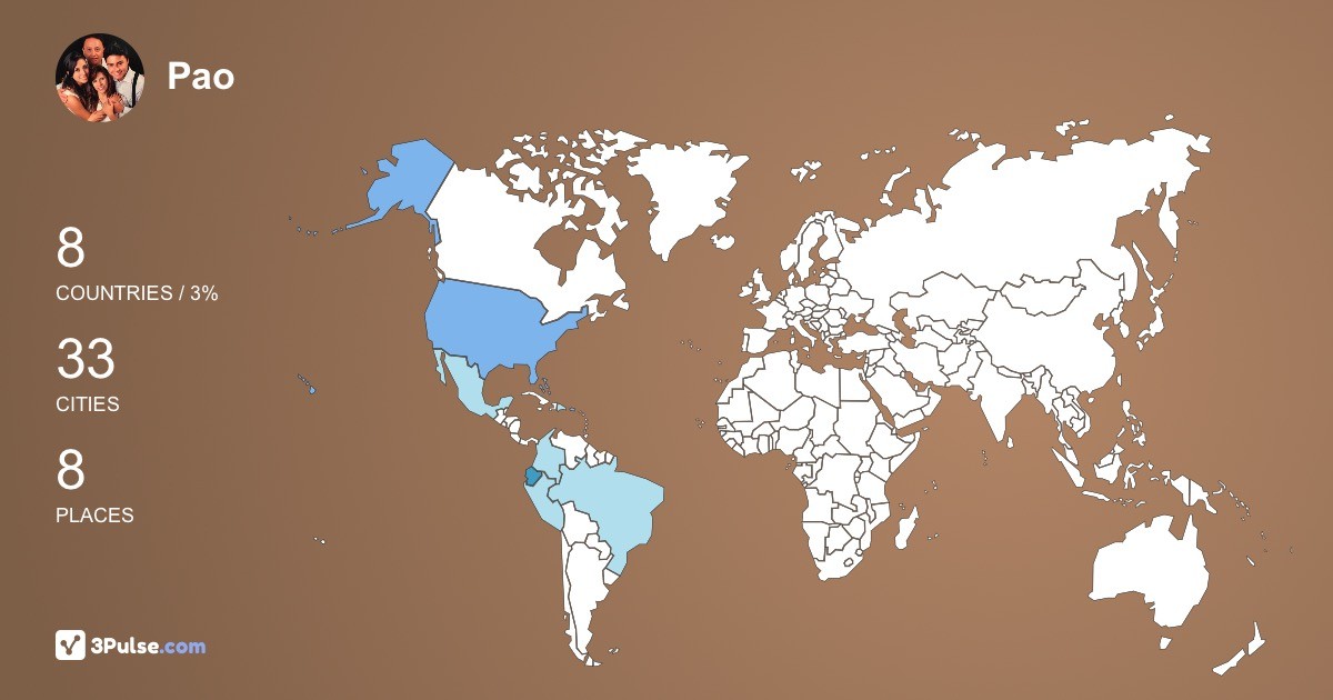 Изображение Карты путешествий Pao Zambrano-Ynez