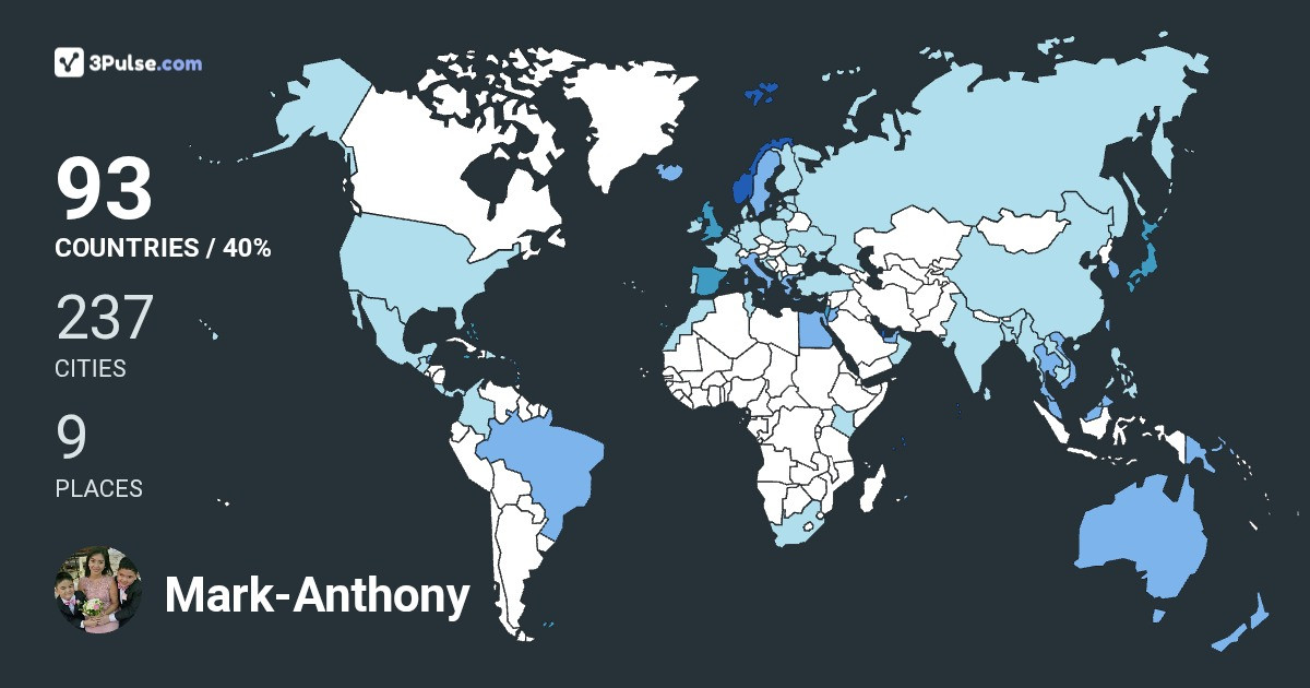 Изображение Карты путешествий Mark-Anthony Tayoto