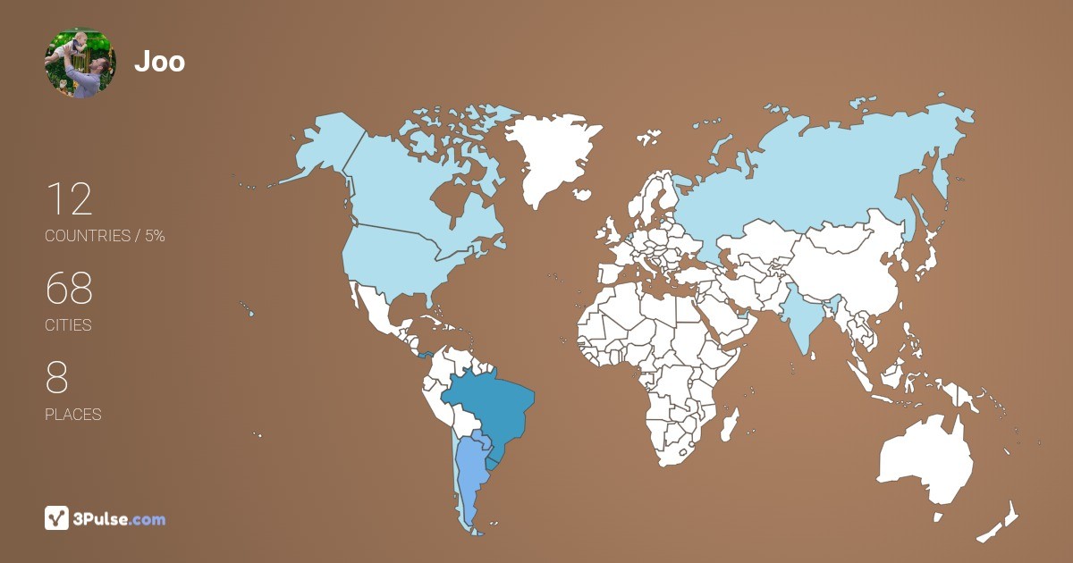 Изображение Карты путешествий Joo Weege