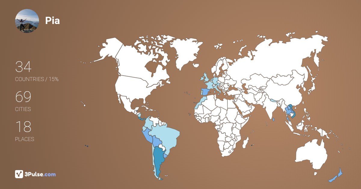 Изображение Карты путешествий Pia Mallorca