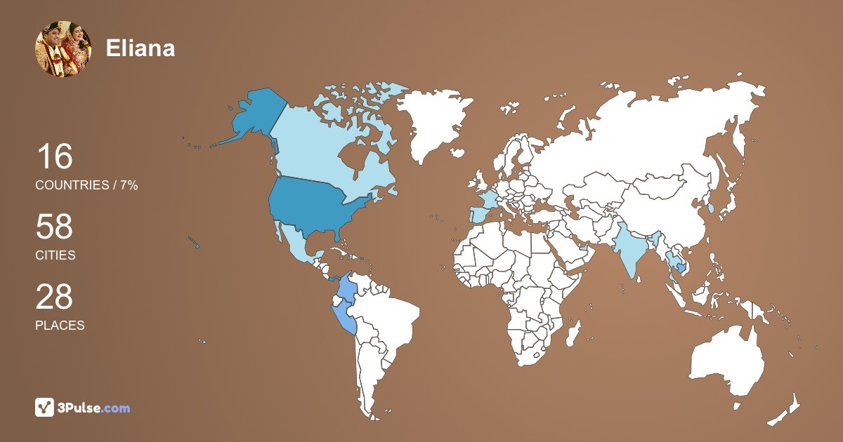 Изображение Карты путешествий Eliana Agudelo