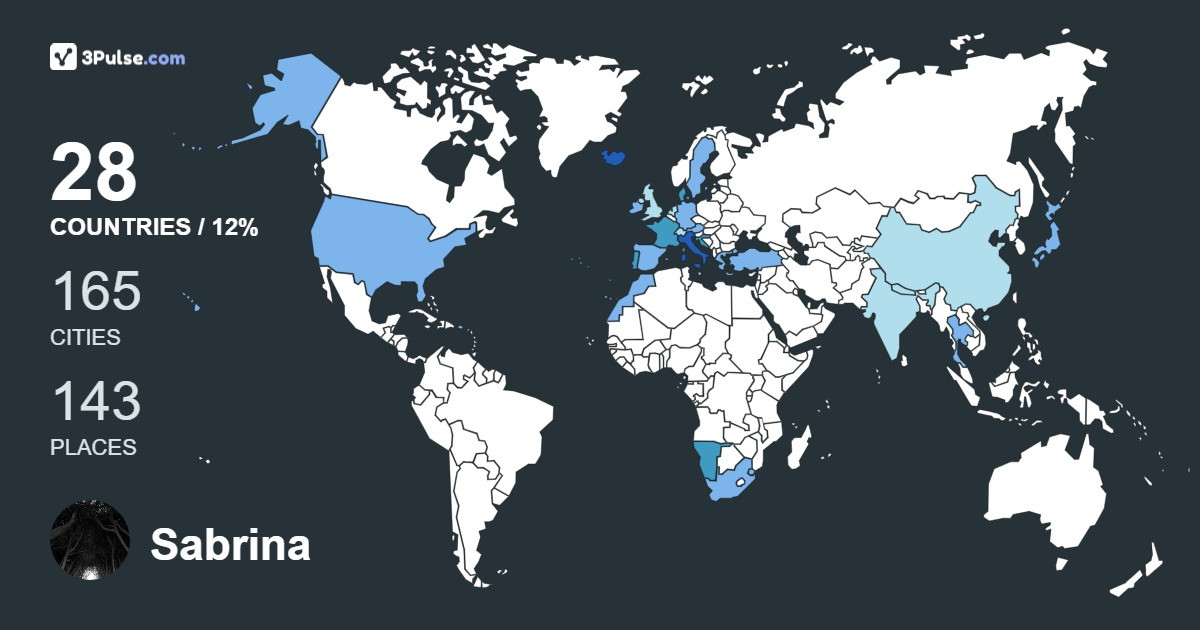 Изображение Карты путешествий Sabrina Colnago