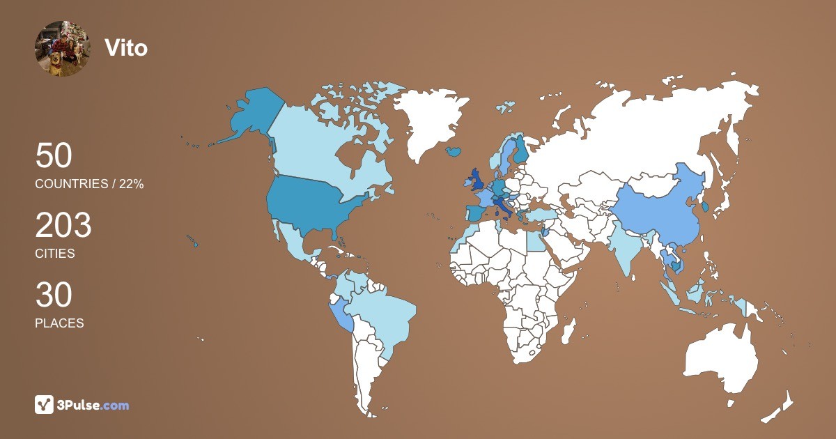 Изображение Карты путешествий Vito Carla