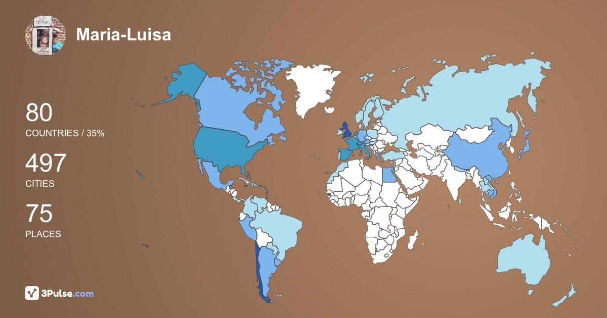 Изображение Карты путешествий Maria-Luisa Barriga-Ugarte