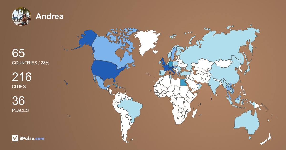 Изображение Карты путешествий Andrea Musazzi