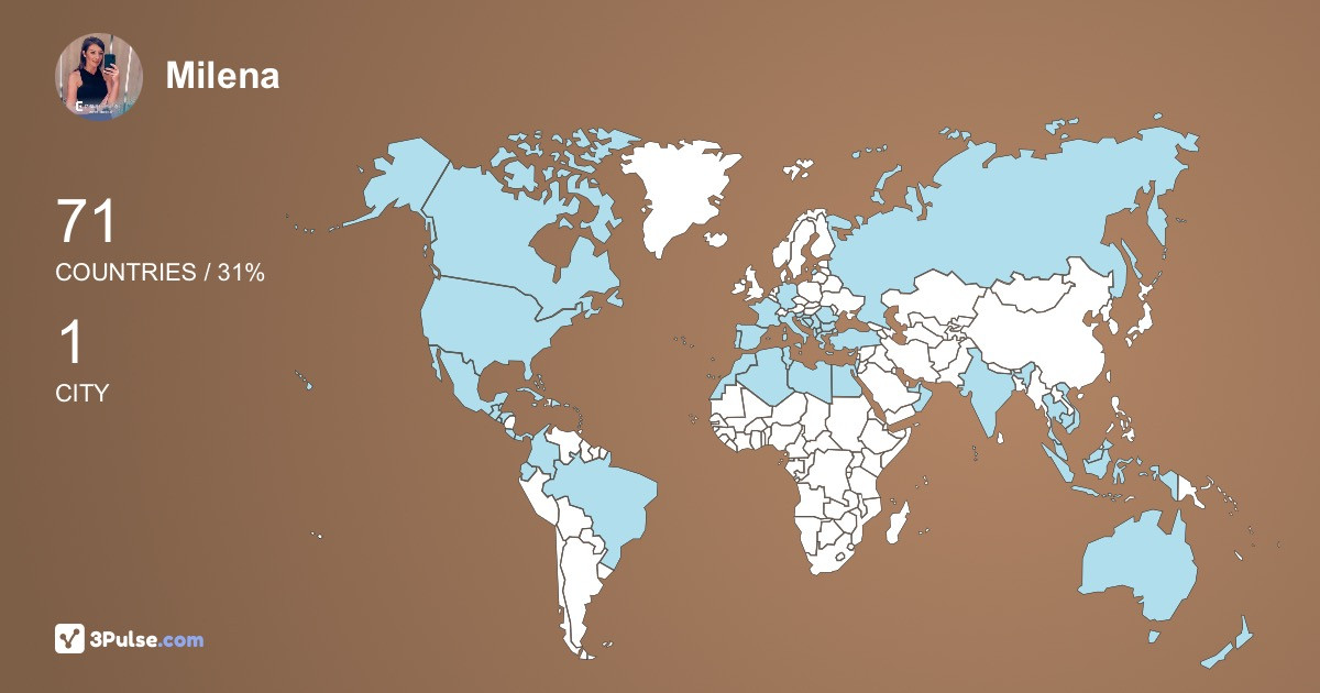 Изображение Карты путешествий Milena Krivokapic