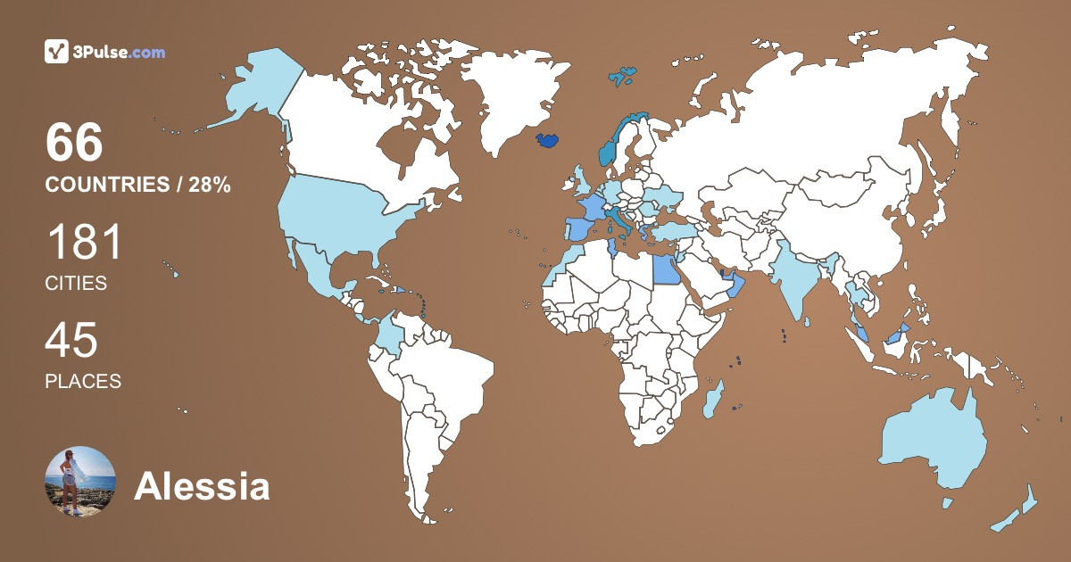 Изображение Карты путешествий Alessia Lorenzo