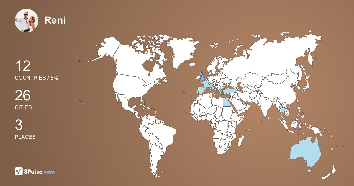 Изображение Карты путешествий Reni Barova